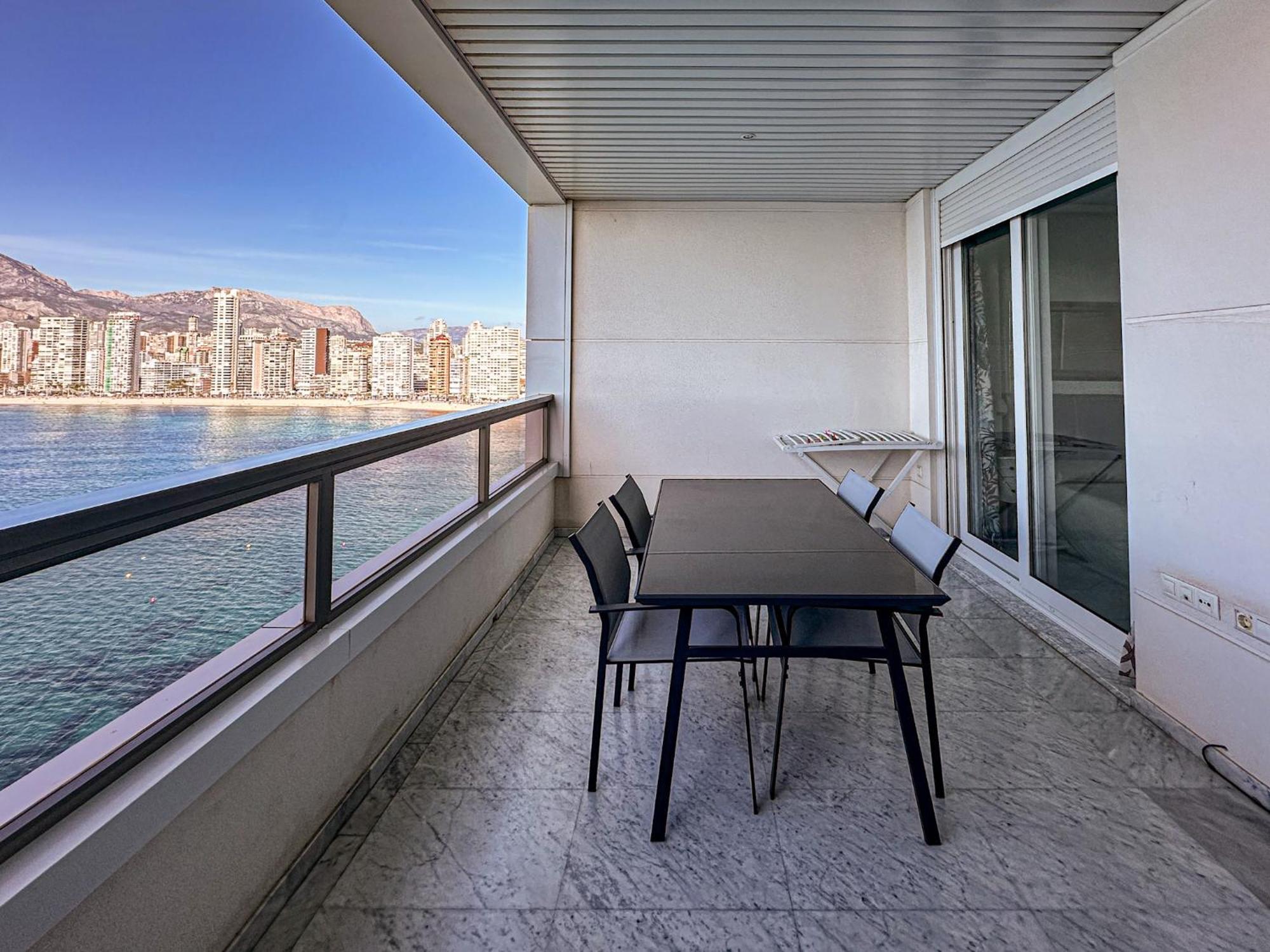 Gemelos 28 Balcon Al Mediterraneo Benidorm Eksteriør billede