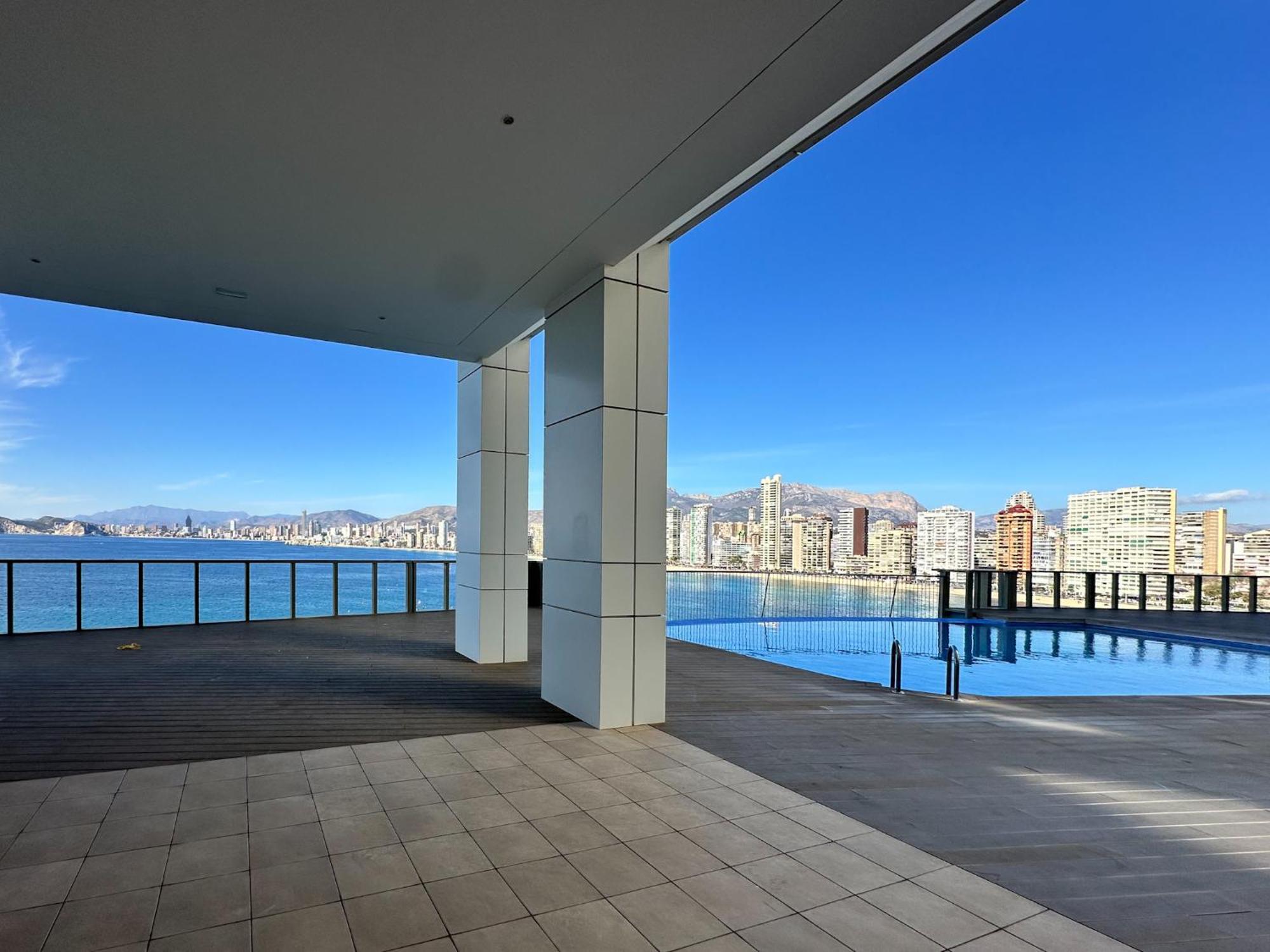 Gemelos 28 Balcon Al Mediterraneo Benidorm Eksteriør billede