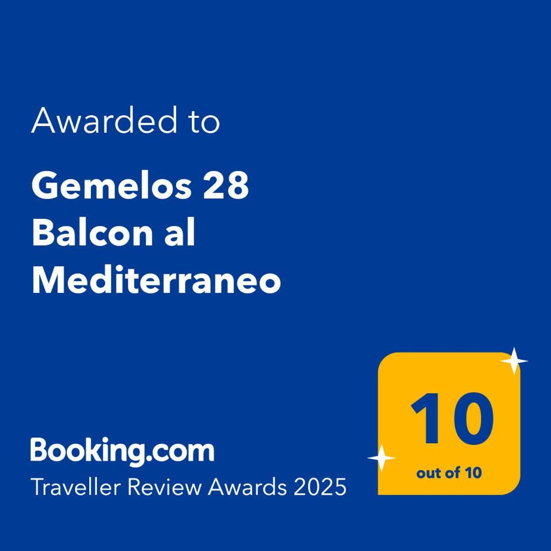 Gemelos 28 Balcon Al Mediterraneo Benidorm Eksteriør billede